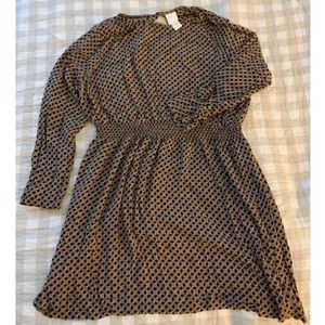 H&M Mini Dress with Ruched Waist
